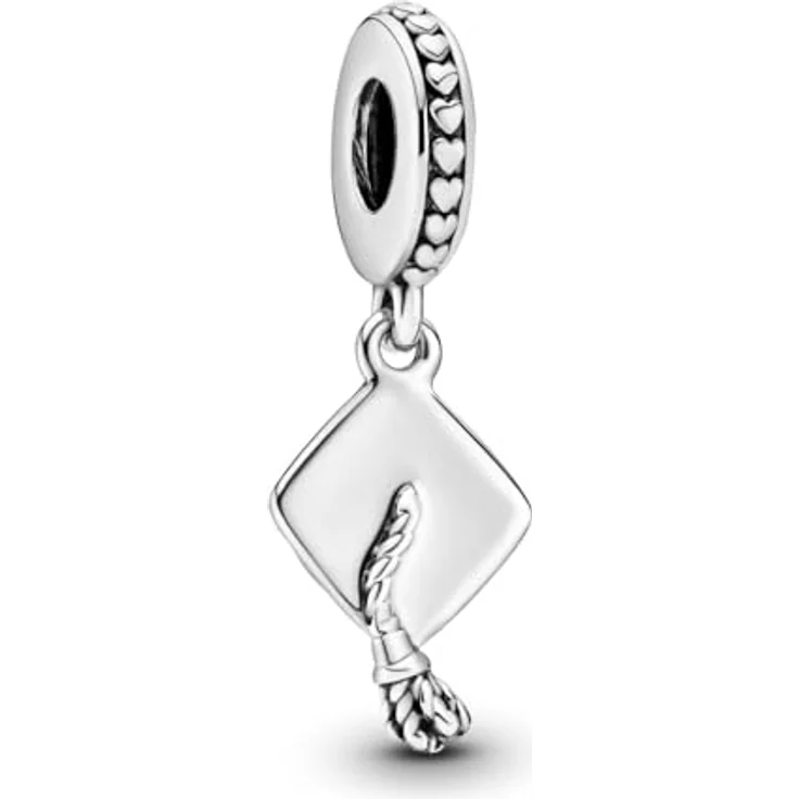 PANDORA Perle 791892, Charm-Anhänger Birrette aus Sterling Silber, Einheitsgröße für Damen – Bild 3