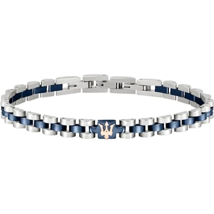 Maserati Jewels Herrenarmband JM320AST10, 21 cm aus Edelstahl mit PVD-Beschichtung und Maserati-Tridente – Bild 1