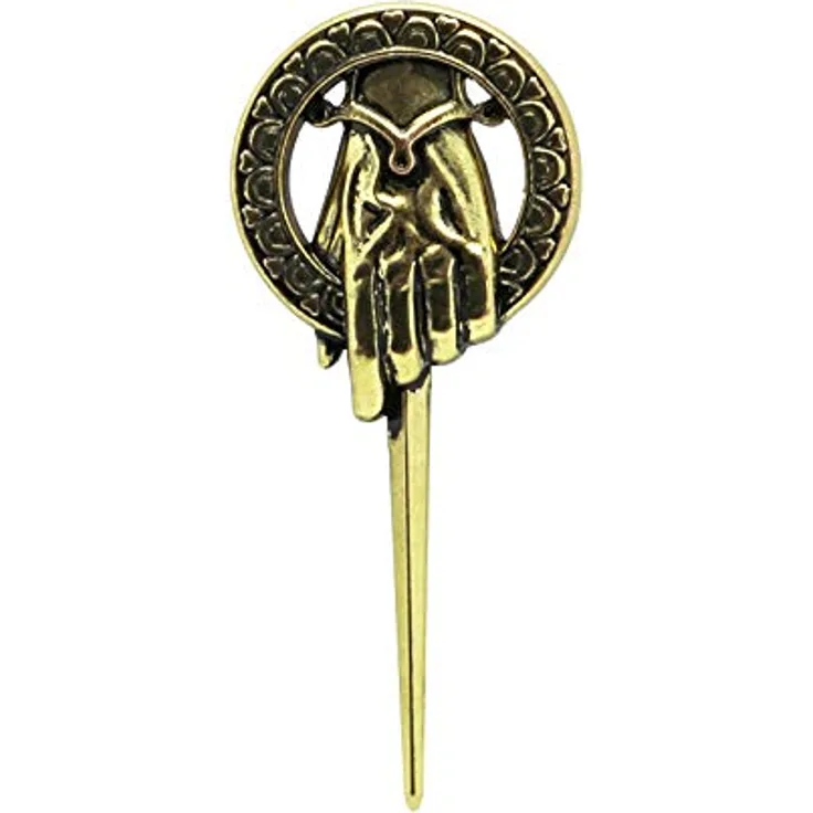 ABYSTYLE Game of Thrones Pin's - Hand des Königs, offizieller Metall-Pin, 5 cm x 2,1 cm