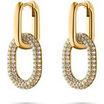 JETTE Creolen LIQUID 88336542, Ohrschmuck mit Zirkonia, in Silber, Gelbgold und Roségold