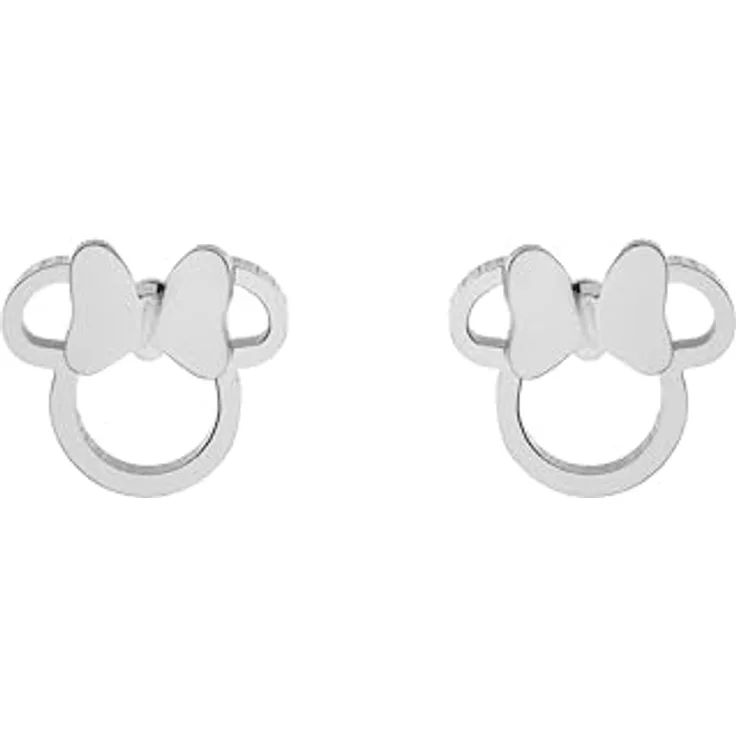 Disney Ohrstecker E600181L-B.CS, Schmuck mit charakteristischem Design, schwarz