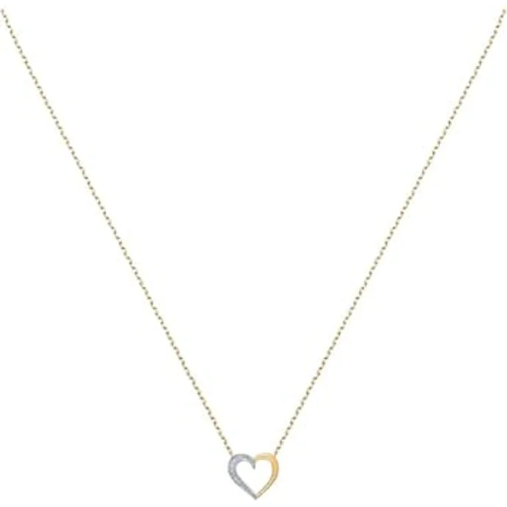 CHRIST Damen-Halskette 2 Diamant, Gelbgold, One Size, zeitloses Design – Bild 1
