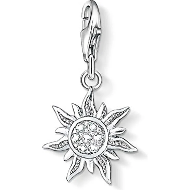 Thomas Sabo Damen-Anhängerclips 1040-051-14, Charm aus 925er Sterlingsilber mit Karabinerhaken für Bettelarmbänder und Ketten – Bild 1