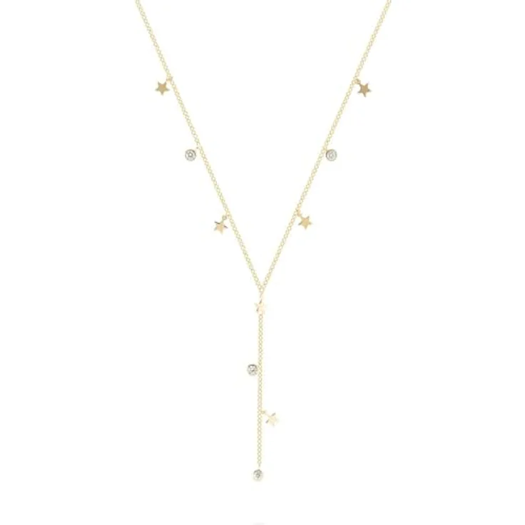 CHRIST Damen-Halskette 925er Silber, recycelter Zirkonia, One Size