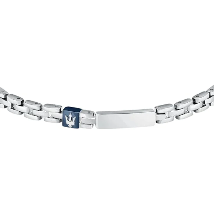 Maserati Herren-Stahlarmband, ICONIC-Kollektion, 21,5 cm, mit praktischem Schmuckverschluss, JM324AVD56 – Bild 2