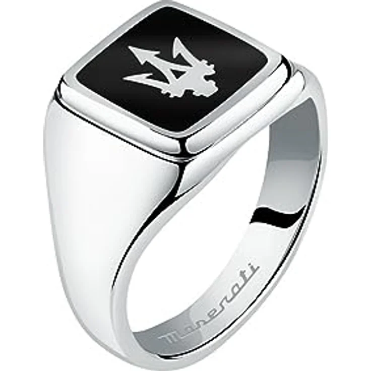 Maserati Jewels Herren Ring aus Stahl, Schmelz - JM222AVD070, Originalverpackung, 2 Jahre Garantie – Bild 1
