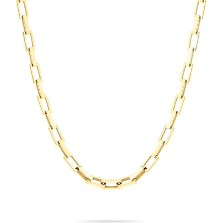 Liebeskind Berlin Halskette LJ-1487-N-45, Edelstahl IP Gold, 45 cm mit Karabinerverschluss – Bild 1