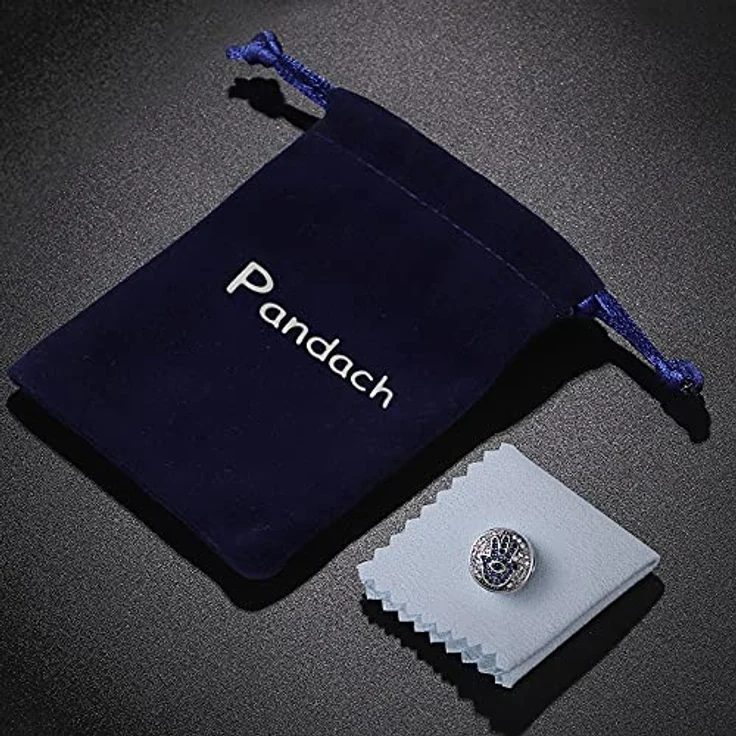 Pandach Charm Anhänger Damen, 925 Sterling Silber mit Zirkonia, kompatibel mit europäischen Armbändern und Halsketten – Bild 3