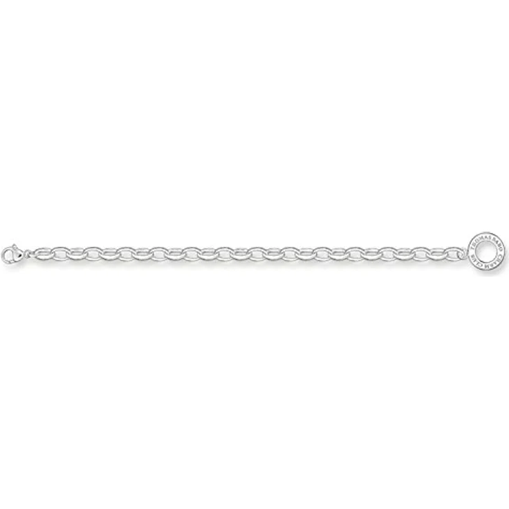 THOMAS SABO Charm-Armband Classic Groß, aus Silber 925, individuell gestaltbar mit Charm-Anhängern – Bild 2