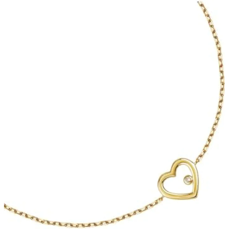 CHRIST Damen-Armband 375er Gelbgold mit 1 Diamant, One Size – Bild 3