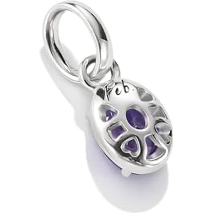 THOMAS SABO Charm-Anhänger 925er Sterlingsilber, Eleganter Charm Club mit Öse für Armbänder und Ketten – Bild 3