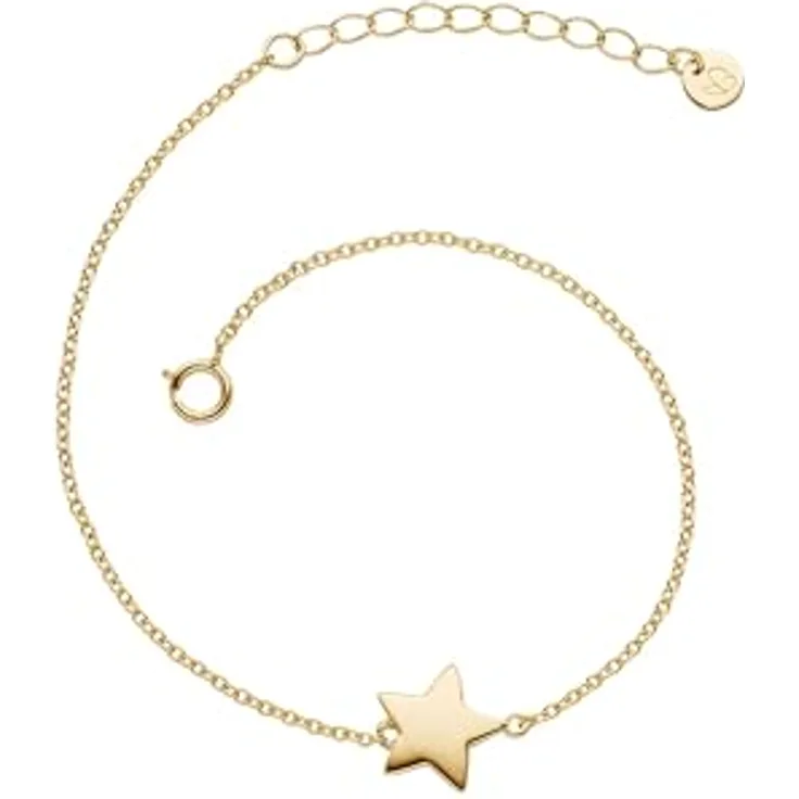 Glanzstücke München Armband 50080048, 925er Silber mit Federringverschluss, Länge 20 cm, Breite 1,3 cm