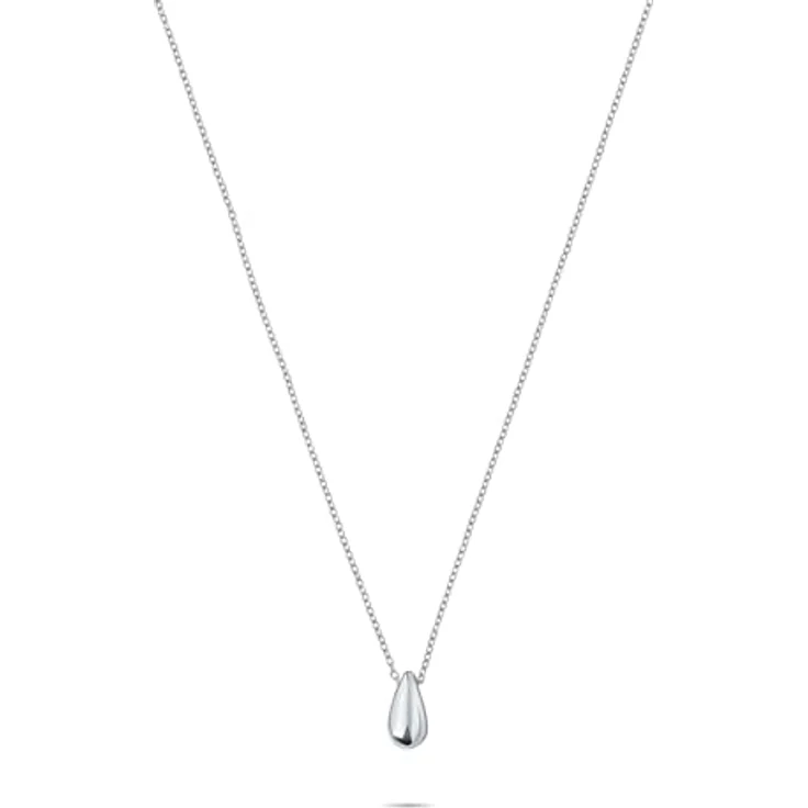 Liebeskind Berlin Halskette LJ-1638-N-45, Edelstahl in Silber, 45 cm mit Karabinerverschluss – Bild 1