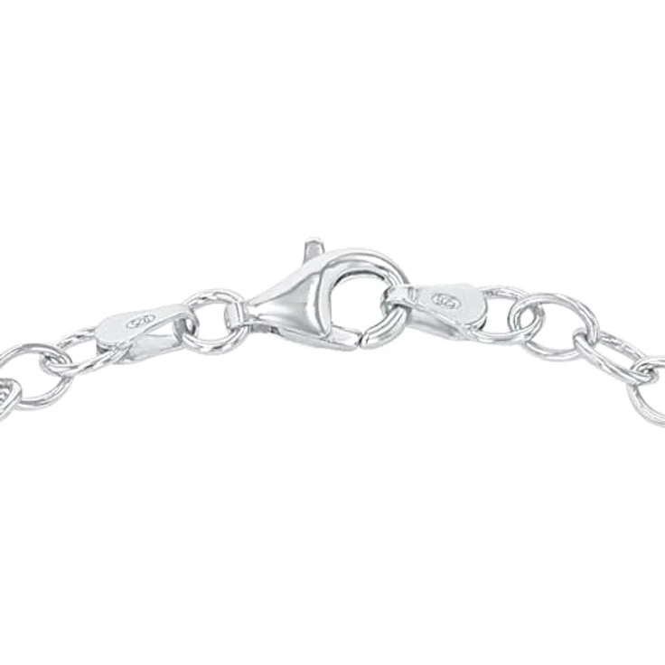 Amor Charmarmband 925 Sterling Silber Damen Armschmuck, 19 cm, mit Karabinerverschluss, in Schmuck Geschenk Box, Modell 2038572 – Bild 3