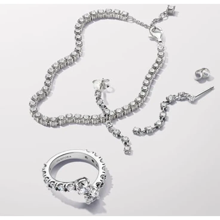 Pandora Ohrhänger Timeless 293159C01, eleganter Schmuck in Silber – Bild 5