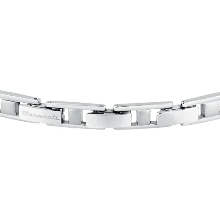 Maserati Herren-Stahlarmband, Sapphire Kollektion mit blauen Saphiren, 21,5 cm, JM224AXO02 – Bild 3