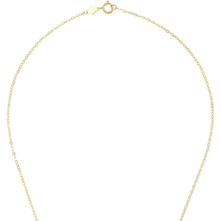 Amor Halskette mit Herz-Anhänger, 42 cm, 585er Gold, inkl. Geschenkbox, individuell gravierbar – Bild 4