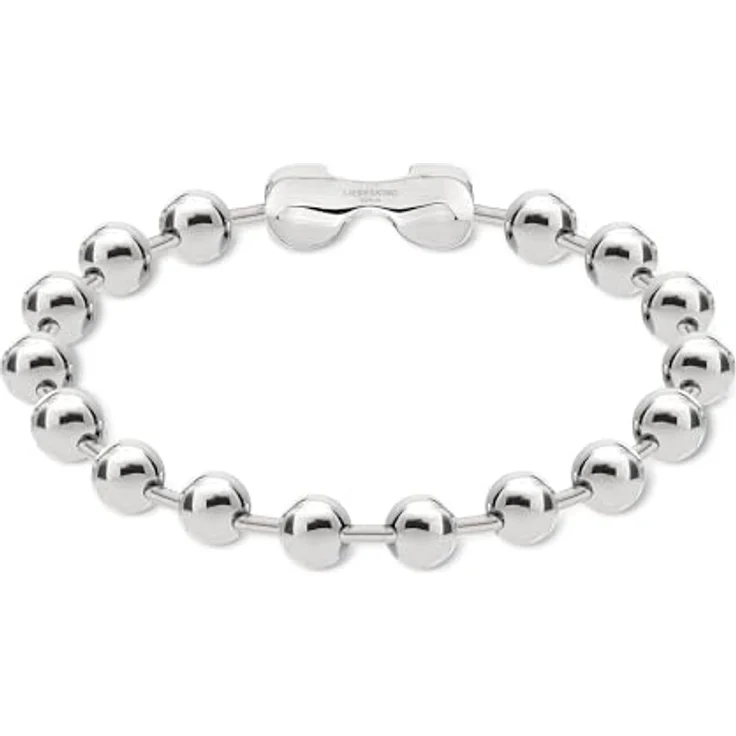 Liebeskind Berlin LJ-1718-B-19, Damen Armband aus poliertem Edelstahl in IP Rhodium, 17 cm mit Karabinerverschluss – Bild 1