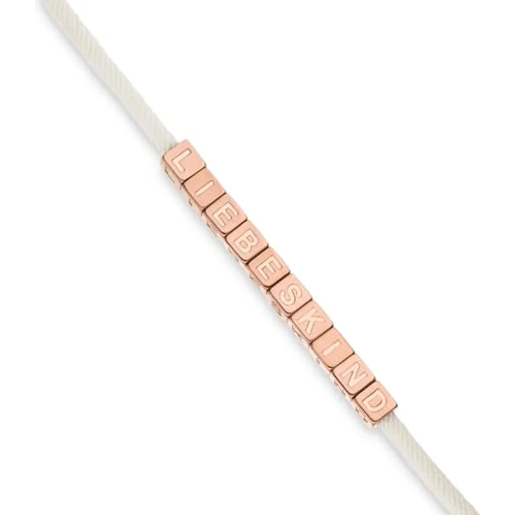 LIEBESKIND BERLIN Bracelet, Elegantes Armband aus poliertem Edelstahl in IP Roségold, verstellbar bis 21 cm, wasserfest & hautfreundlich – Bild 3