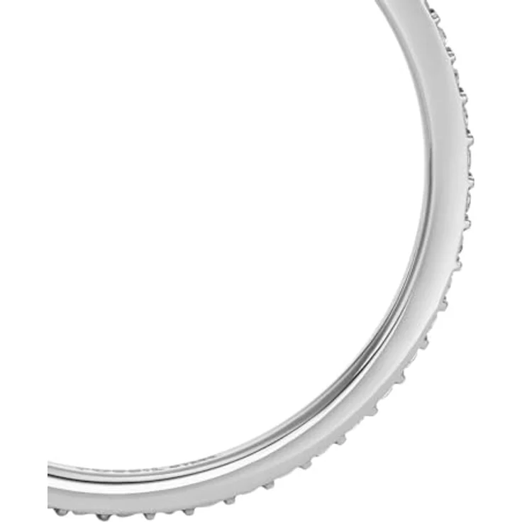 FOSSIL Damenring All Stacked Up, Edelstahl Silber, poliert, Größen 3-9 – Bild 4