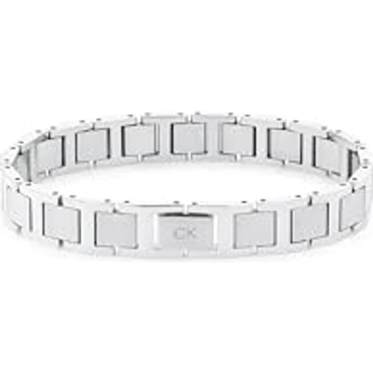 Calvin Klein Gliederarmband Herren ENHANCE, Edelstahl, verstellbar, 195 mm, geometrisches Design – Bild 1