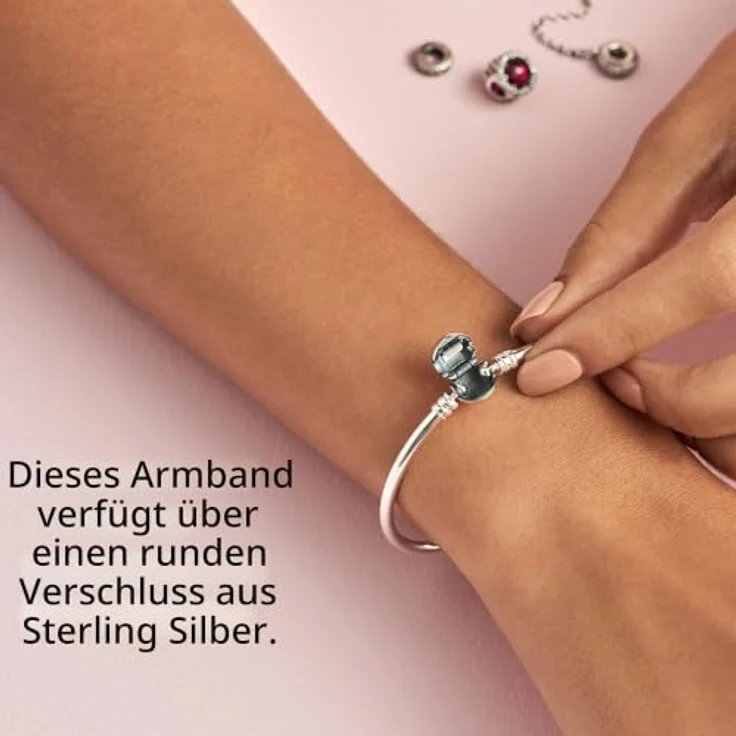 Pandora Charm Moments 791081, Charm-Anhänger aus hochwertigem Material, silber – Bild 5