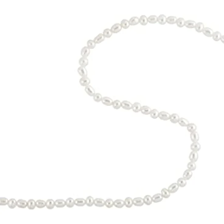CHRIST Damen-Halskette 375er Gelbgold mit Süßwasserperle, 45 cm Länge, One Size – Bild 2