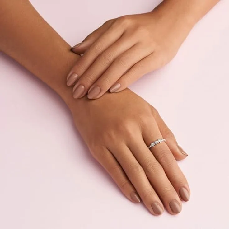 PANDORA Ring "Himmlische Sterne", Silber, Damenring 198492C01 – Bild 5