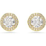 Swarovski Ohrstecker Una 5686637 mit Swarovski-Kristall-Besatz, vergoldet in Gelbgold