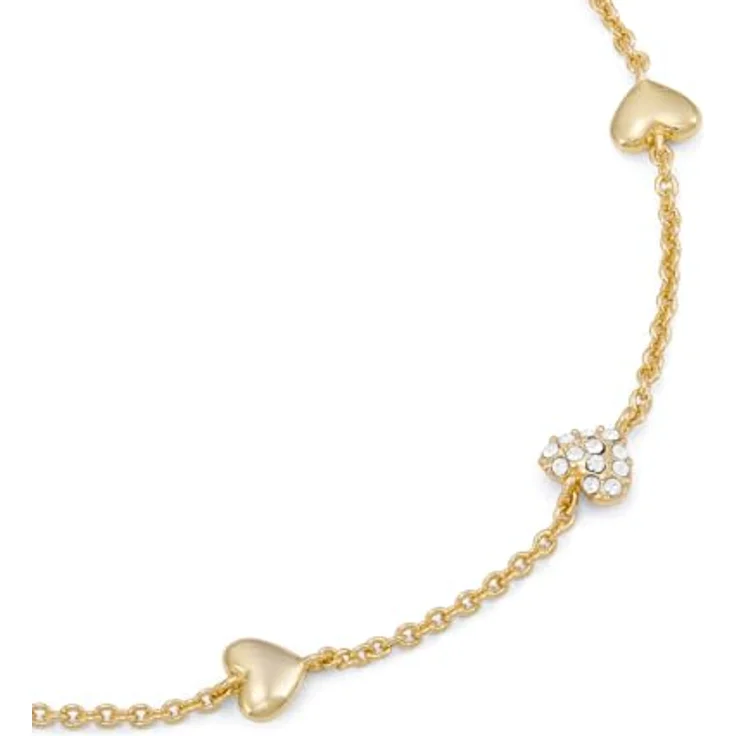 Fossil Sutton Damen Armband, Goldfarbenes Messing mit Karabinerverschluss, 165 mm Länge – Bild 3