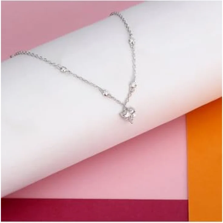 CHRIST Damen-Armband 925er Silber, recycelte Zirkonia, One Size – Bild 5