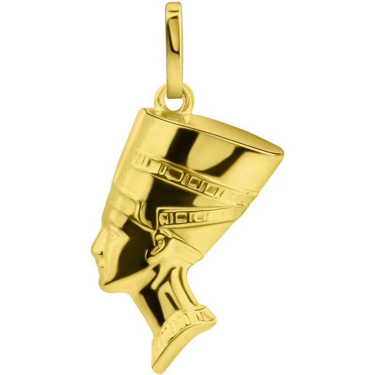 Firetti Kettenanhänger Nofretete, Gold 375 Halsschmuck mit einzigartigem Design