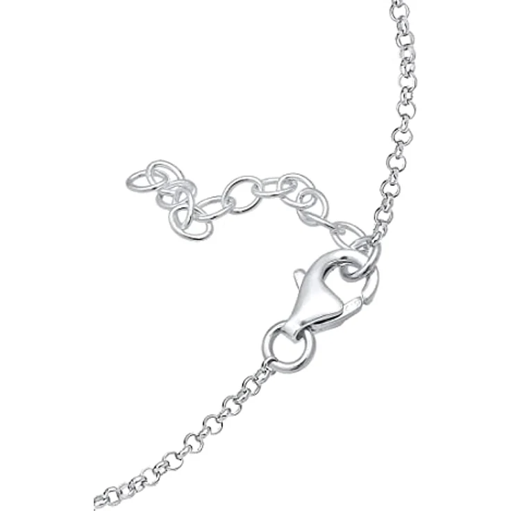 Elli Damen Armband Kreuz Glaube, 925 Sterling Silber rosévergoldet, erweiterbar bis 3 cm – Bild 4