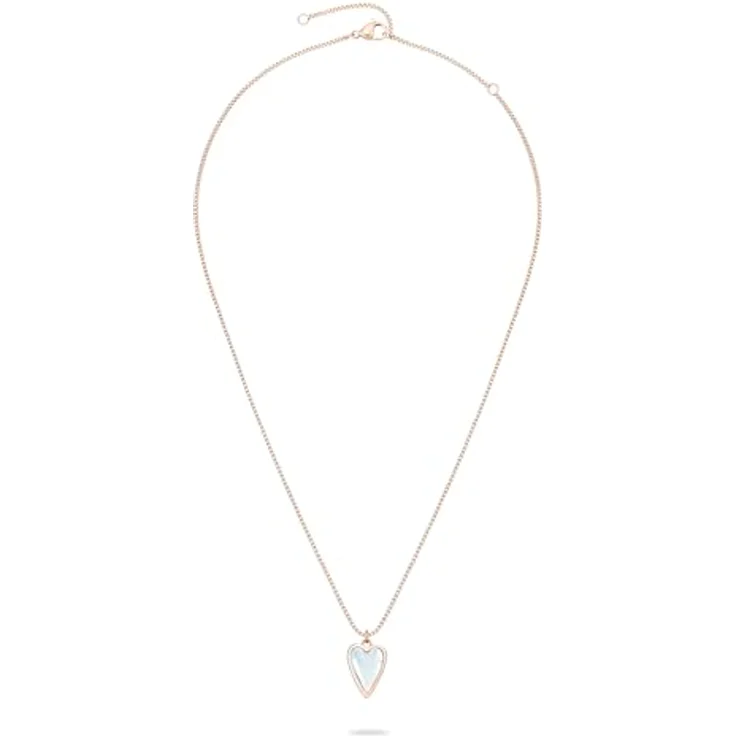 Liebeskind Berlin LJ-1694-N-45, Damen Halskette aus Edelstahl in IP Roségold, 45 cm Venezianerkette mit Karabinerverschluss – Bild 2