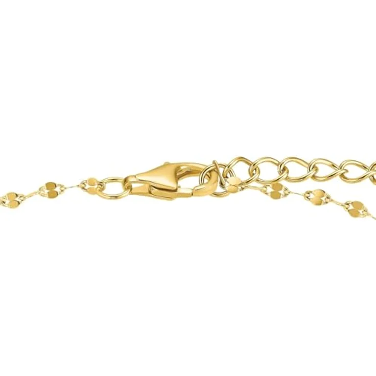 Amor Damen Armband 925 Sterling Silber, verstellbar 17+2 cm, Gold-Rose, in Schmuck Geschenk Box, 2034102 – Bild 4
