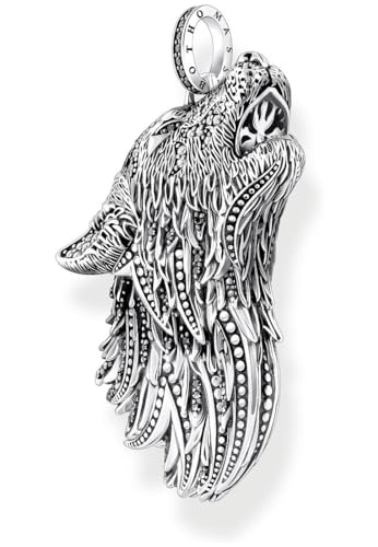 THOMAS SABO Unisex Kettenanhänger, 925er Silber mit Zirkonia, One Size, 89013429