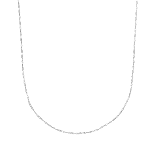Amor Collier 925 Sterling Silber Damen-Halskette, 45 cm, mit Federringverschluss, Geschenkbox enthalten, Modell 9417018