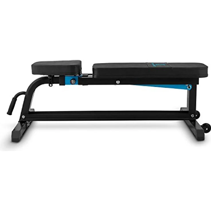 CAPITAL SPORTS Adjustar Hantelbank klappbar - Trainingsbank mit 7-Winkel-Rückenlehne, Schrägbank mit neigbarer Sitzfläche, 300 kg Tragkraft, Stahlrahmen, schwarz-blau – Bild 3