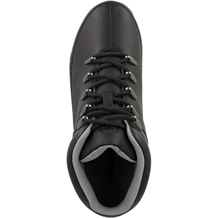 TIMBERLAND Euro Sprint Hiker, Wanderschuhe aus Glattleder mit EVA-Dämpfung, Schwarz, Größe 45 – Bild 2