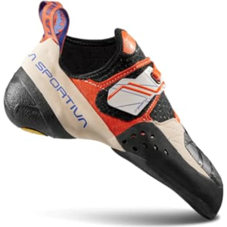 La Sportiva Solution Woman, Damen Kletterschuhe, maximaler Grip, präzise Schnürung, Weiss (Gr. 38) – Bild 1