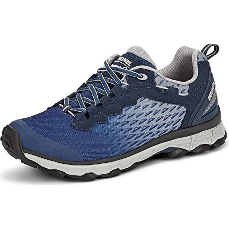 Meindl Activo Sport Lady UK 6,5, Trekkingschuh in blau - jeans/hellgrau mit atmungsaktivem Meshmaterial und Comfort Fit Leisten – Bild 1