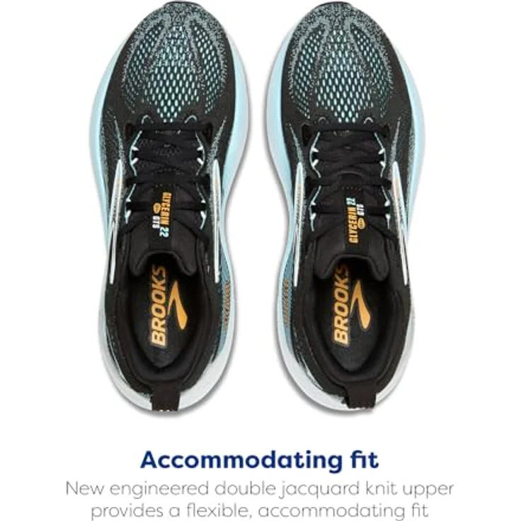 Brooks GLYCERIN GTS 22 Men Laufschuh, Soft mit Stickstoff-injizierter DNA Tuned Dämpfung, Farbe: Grau – Bild 4