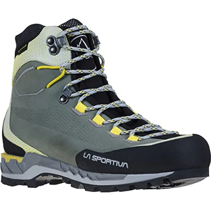 La Sportiva Trango Tech Leather Woman GTX, wasserdichte Wanderschuhe für alpine Wanderungen, grün, Größe 38,5 – Bild 2