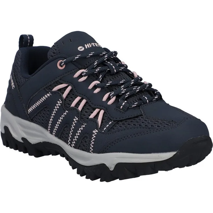 Hi-Tec JAGUAR WOMENS Wanderschuh, EVA-Sohle für Dämpfung, atmungsaktives Obermaterial aus Mesh und Synthetik, gute Trittsicherheit