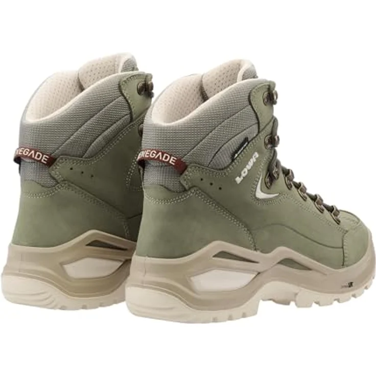 LOWA RENEGADE EVO GTX MID Ws, Multifunktions-Wanderschuh mit optimaler Passform, Farbe SAGE – Bild 4
