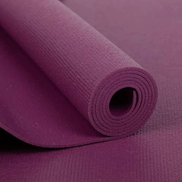 Bodhi Yogamatte Kailash Premium 60, rutschfest & schadstofffrei, Studiomatte für Yoga & Pilates, OEKO-TEX 100, wild berry – Bild 4