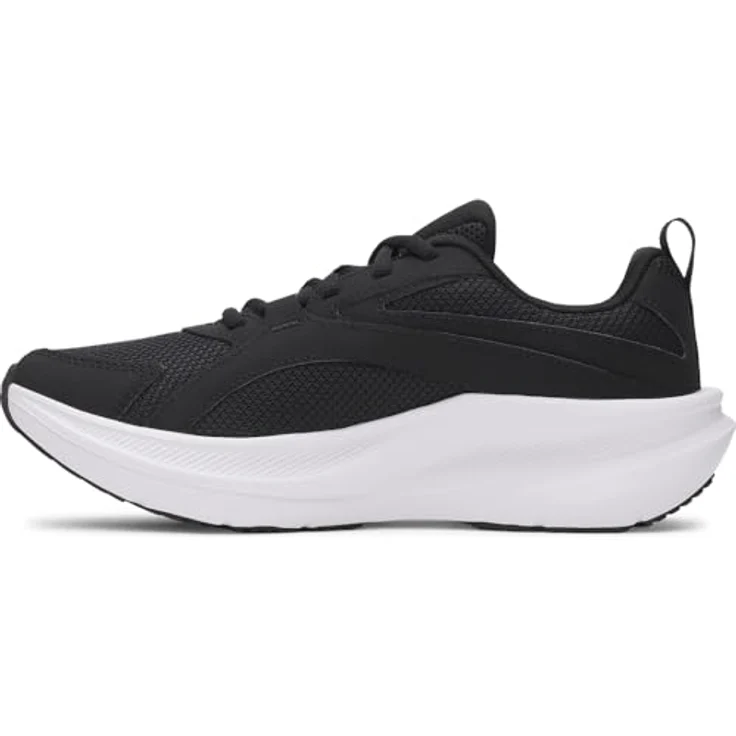Under Armour Ua W Assert 11, Damen Laufschuhe mit Atmungsaktivem Stretch-Mesh, Schwarze Farbe, Größe 7.5 – Bild 6
