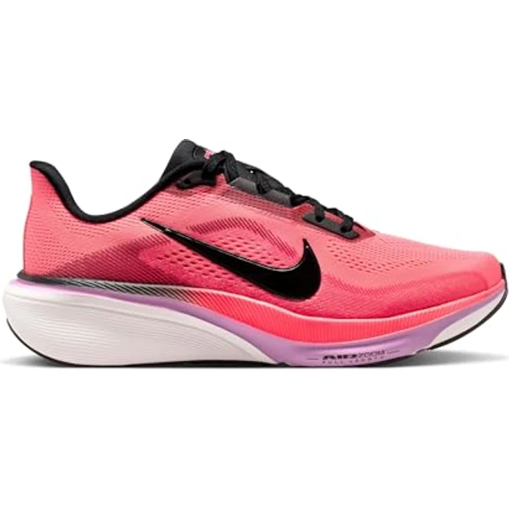 Nike Pegasus Laufschuh, atmungsaktives Mesh-Obermaterial, Rot, Gr. 42, mit Zoom Air-Dämpfung und abriebfester Laufsohle – Bild 7