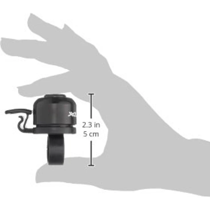 XLC Miniglocke DD-M06 Klemmung Ø 22,2mm, schwarz – Bild 5