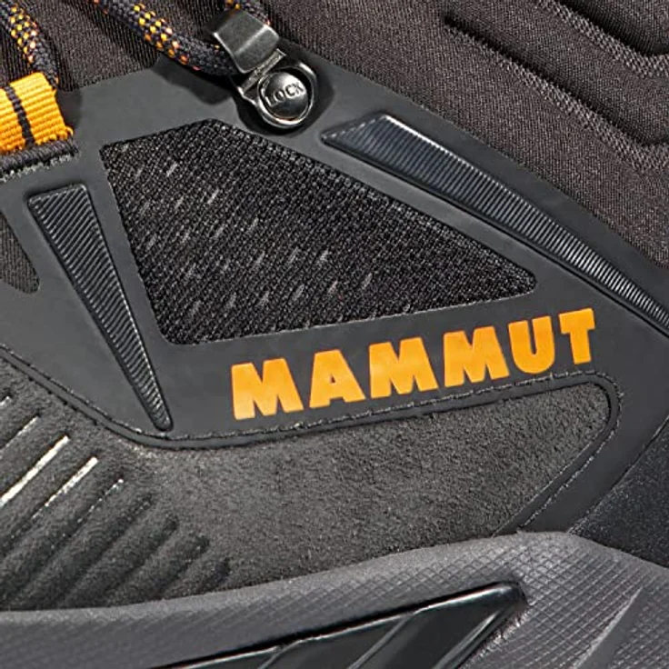 Mammut Sapuen High GTX Men, Herren Wanderschuhe mit Flextron Technology und Gore-Tex®, Größe 42, Schwarz – Bild 7